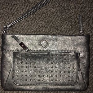 Vera Wang black wristlet